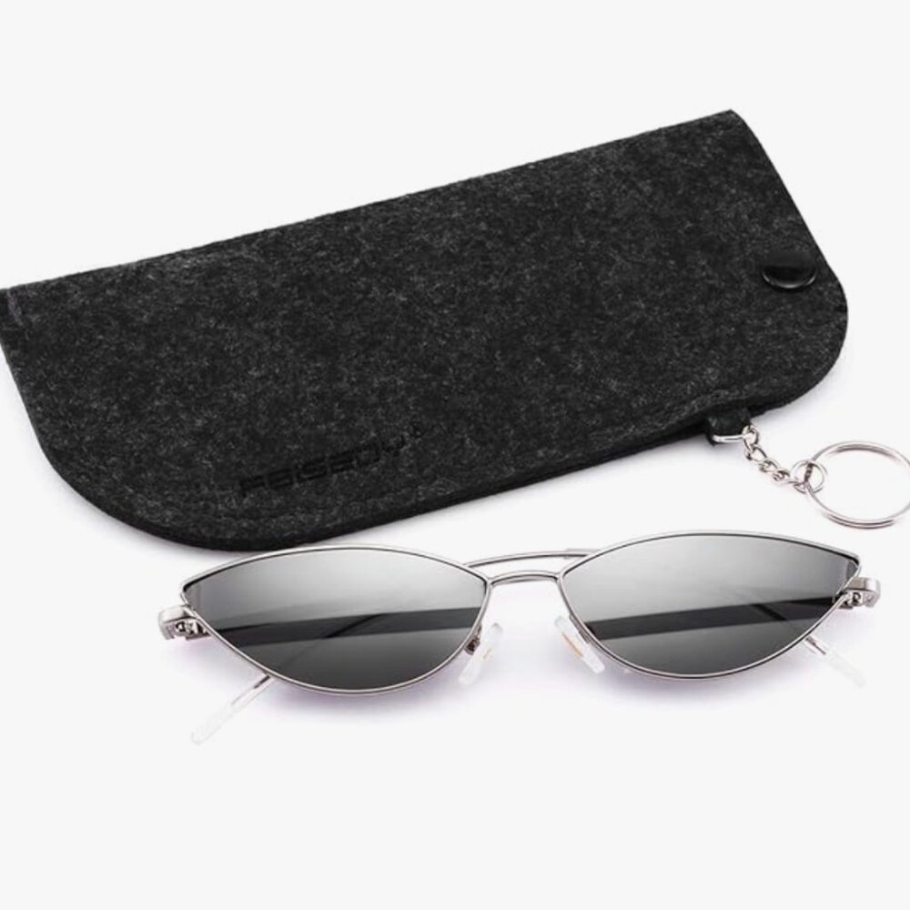 Fashion Designer Sunglasses Retro Small Petals Shape Arc Temple Design B2298 - Picture 6 of 6